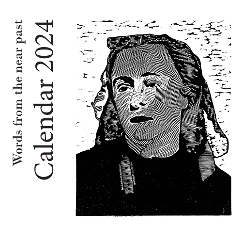 Calendar 2024 Words from a near past